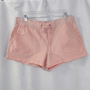 a.n.a Drawstring Waist Pink Shorts Size 14